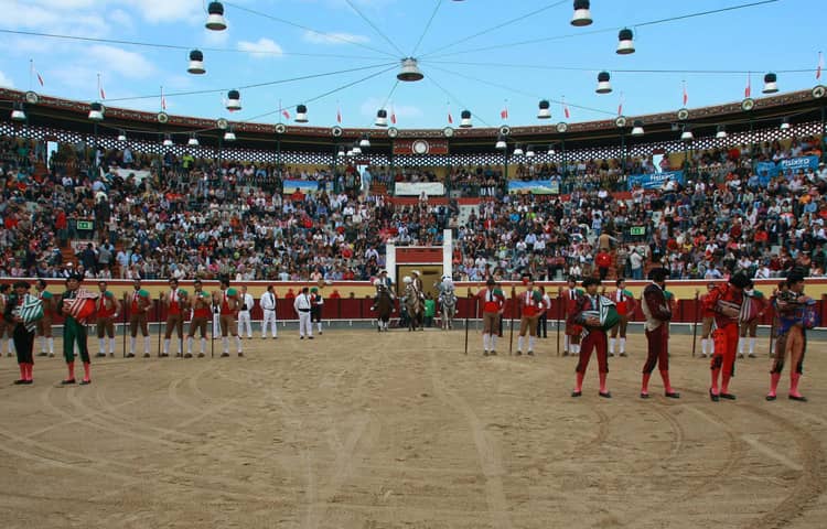 Interior de la Plaza de Vila Franca da Xira